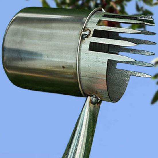 Metal Fruit Picker Light-weight Fruit Picking Tool with Bag or Cup Fruit Collection Tool for Harvesting Jujube Blueberries Longans