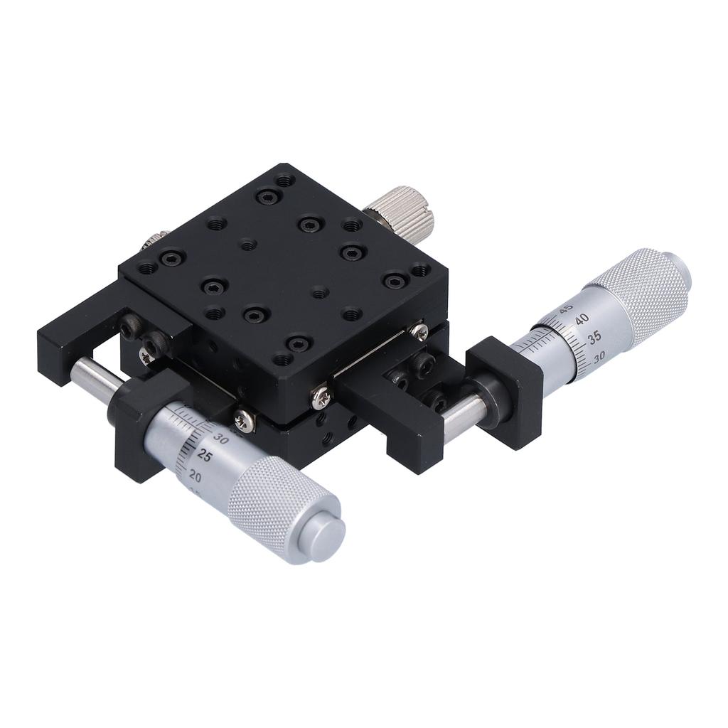 XY Linear Stage Cross Roller Micrometer Manual Slide Table Trimming Platform 40x40mm M2WGA40