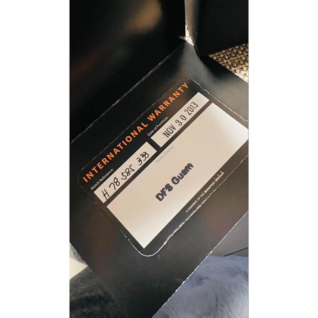 Used Hamilton Khaki Black