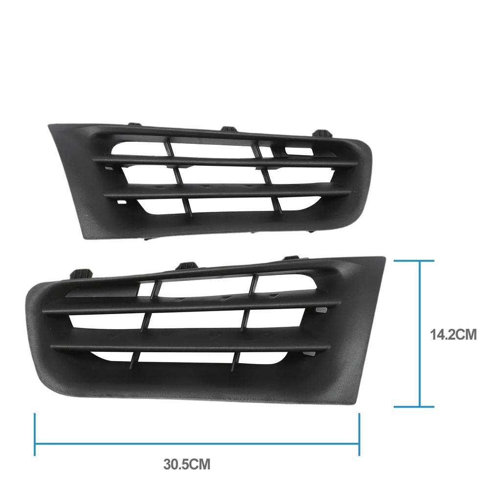 1 pár levé a pravé mřížky předního nárazníku 7701474478 pro Renault Megane 2 2006-2009