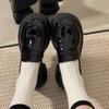 Round Toe Thick Sole Single Shoes for Women Black College Style Small Leather Shoes Versatile British Loafers Jk Uniform Shoes