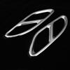 1 Pair Exhaust Muffler Tail Pipe Cover Trims for Mercedes Benz GLC C E class C207 Coupe 14 17
