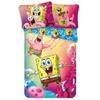 Duvet Cover Set - SPONGEBOB - SpongeBob - 100% Cotton - Size 140 X 200 Cm - Multicoloured