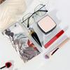 Chinese Ink Painting Self-closing Glasses Case Lotus Leaf Sunglass Storage Bag  Girl