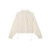 adidas Turn-Down Collar Comfortable Simple Sports Jacket Women Outerwear Sand-Brown Black IM8819