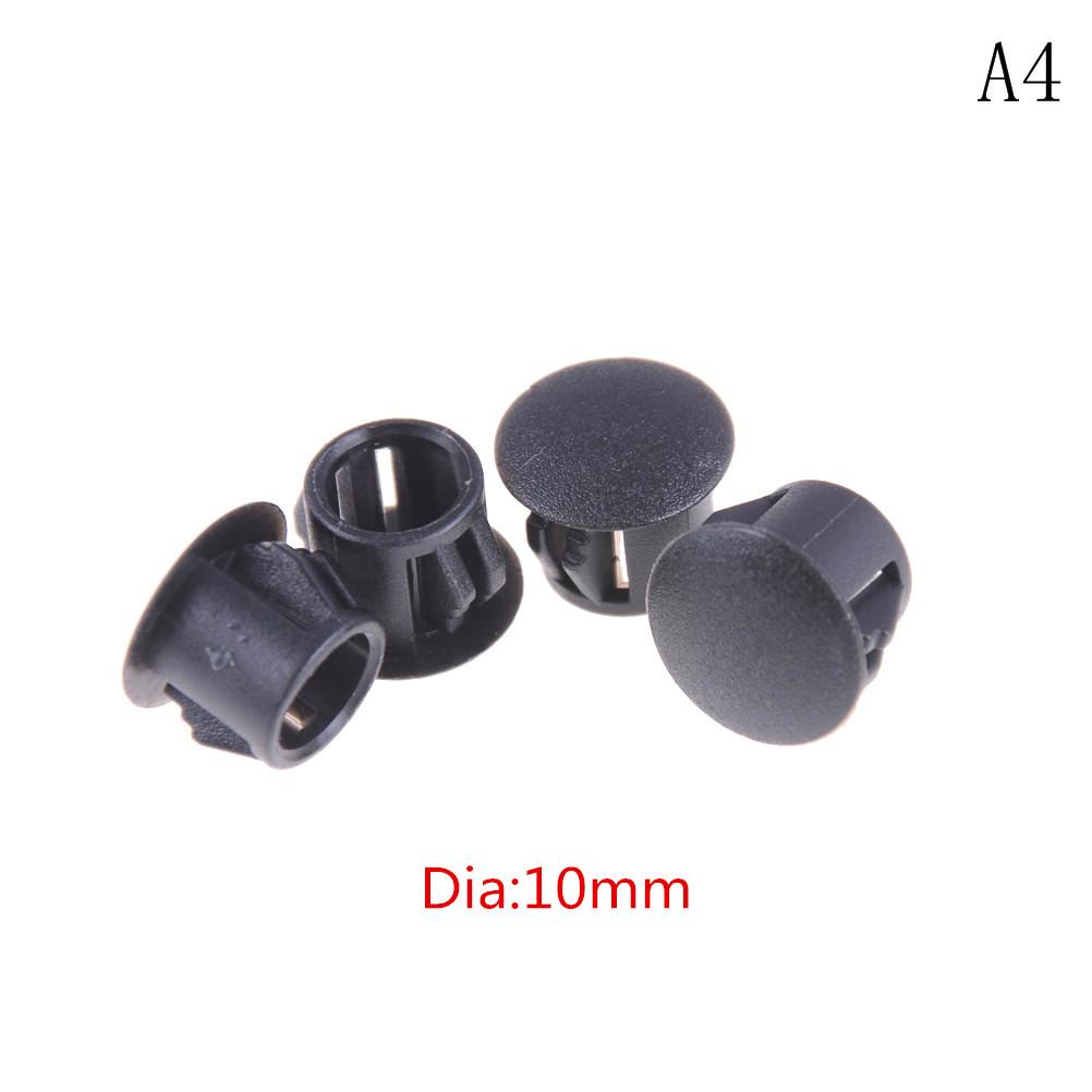 Dia. 5mm-38mm Silicone Rubber Snap-on Blanking Bore Plugs Hole Stopper Round Tube Pipe End Caps Sealing Dust-proof Waterproof