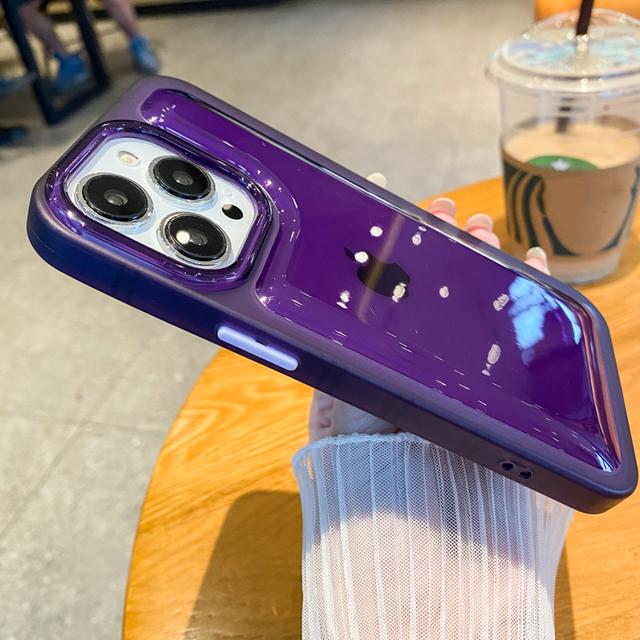 Průhledný akrylátový nárazuvzdorný kryt na telefon pro iPhone 14 13 12 11 Pro Max Xs Max Xr X 13pro 14 Plus 14 Měkký silikonový zadní kryt