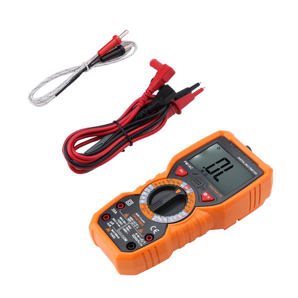 

PEAKMETER PM18C Intelligent Digital Multimeter Voltage Resistance NCV Tester