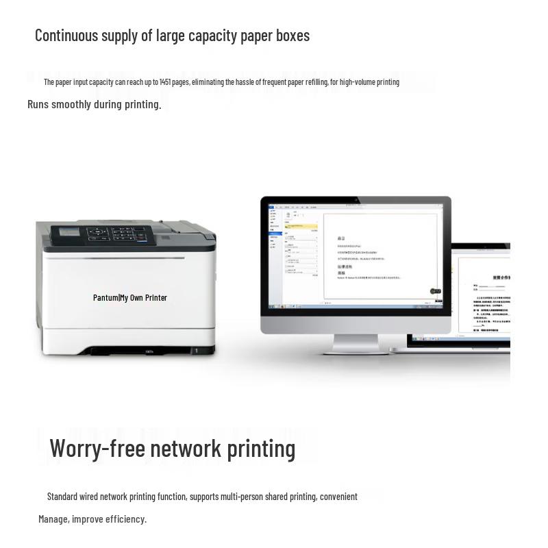 Pantum CP5055DN A4 Color Laser Printer CN plug (adapter included)