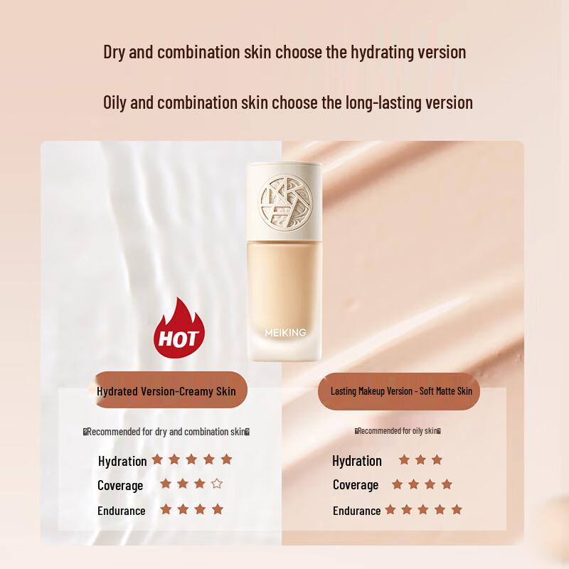 Meiking Radiant Hydrating Liquid Foundation