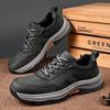 Genuine Leather Men Shoes Sneakers Outdoor Shoes Men Flats Comfortable Men Walking Hiking Shoes