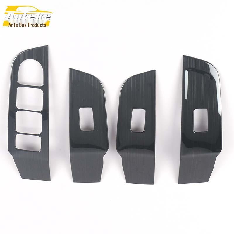 

Stainless Steel Glass Lift Panel Sequin & Window Armrest Button Decal (2020)