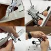 Affilacoltelli Professionale Lega di Alluminio Affilacoltelli ad Angolo Fisso Pietra Diamantata Pietra per Affilare Strumenti da Cucina Macchina Affilatrice Coltelli