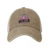 Medellin Kolumbien Skyline Logo Baseballkappe Kolumbianisch Y2k Lustige Trucker-Mütze Sommer Damen Unisex K-Pop Rock Baseballkappen