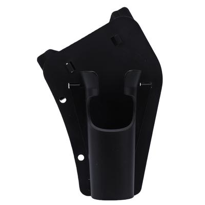 Fishing Rod Holster Plastic Belt Clip Sliding In Fishing Rod Holder for Outdoor Fly Fishing Shore Fishing Black