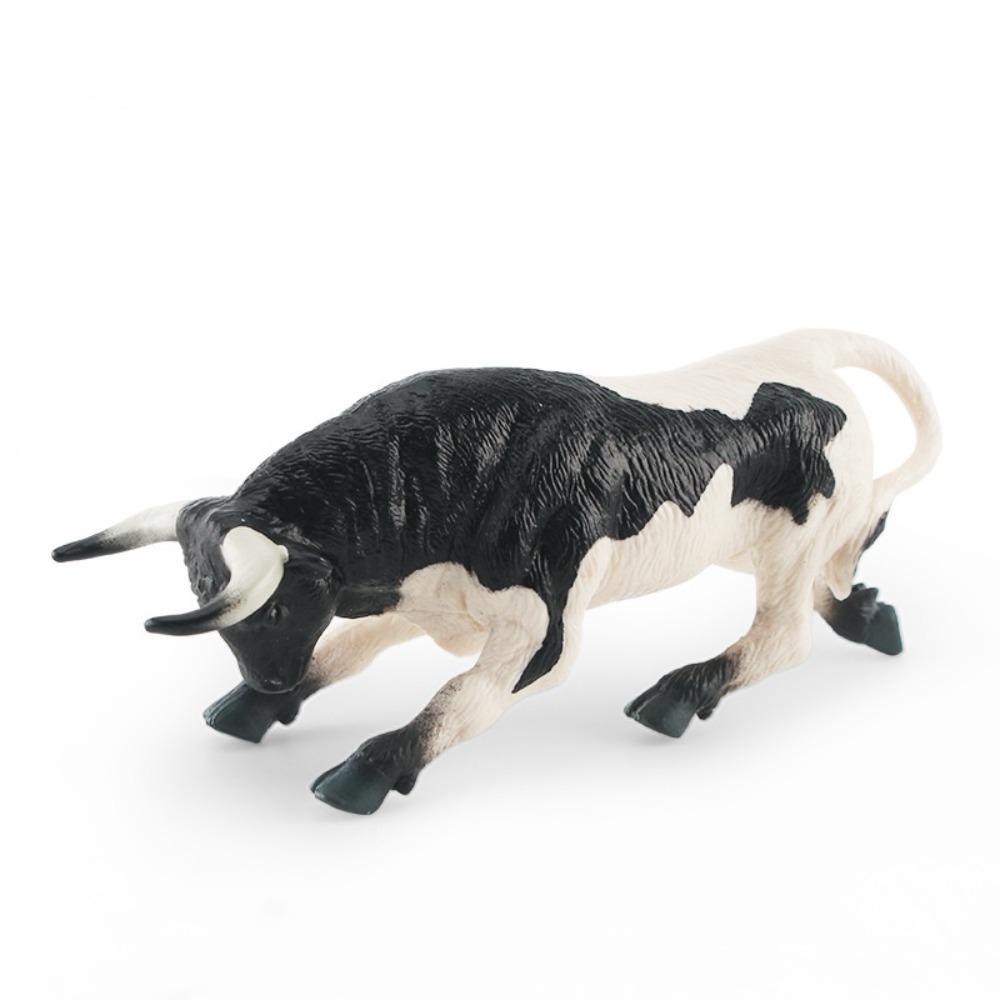 Farm Animals Poultry Cattle Model Simulation Calf Bull OX Figures  For Children