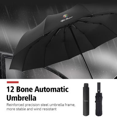 2026 Hot Alfa Romeo Car Logo Automatic Umbrella Large Folding Rain and Sunshine Auto Accessories For Alfa Romeo Giulietta 940 20