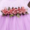 Summer Baby Girls Waist Flower Princess Dress Infant Short Dresses