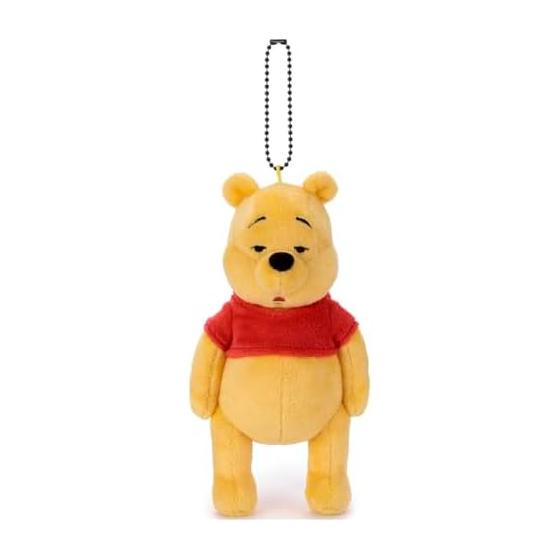TAKARATOMY A.R.T.S Disney Character Funny Face Ball Chain Mascot Winnie the Pooh M Plush Toy Height Approx. 18cm