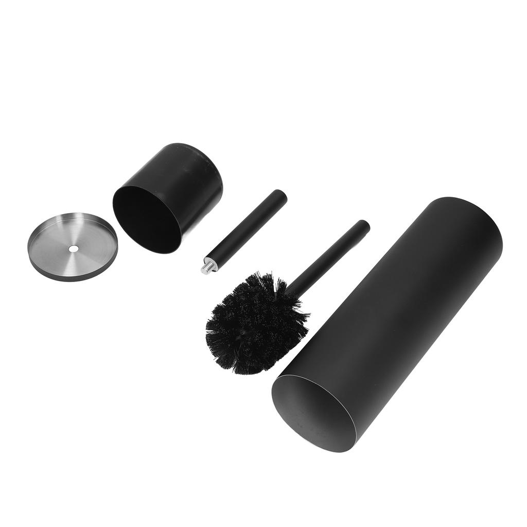 Toilet Cleaner Brush Stainless Steel Durable Flexible Soft Bristle Ergonomic Design Space Saving Toilet Bowl Brush