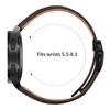 Wrist Strap For Huami Amazfit Active/GTR Mini/Bip 3 Pro/Bip 3 Genuine Leather Watch Band with Black Connector Turtle Back Buckle