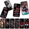 Sasori Narutos Itachi Pain Akatsuki Phone Cover for Apple iPhone 16 15 14 Plus 13 12 Mini 17 Pro Max + ProMax 16E Air Case