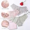 HINICE Plain Sexy Women's All-Lace Half-Back Panties, Underwear, Hip-Hugging, Non-Slip, Stretch, Sheer, 5-Pack (Size LL)