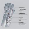 High-Temperature Aluminum Foil Protection Gloves