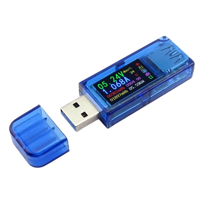 

USB 3.0 LCD Voltmeter Ammeter Voltmeter Multimeter Battery Charging Power Supply 3.7-30V 0-4A Voltage Tester Multimeter 1