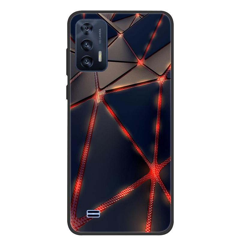 For OUKITEL C31 Case Butterfly Painted Soft Black Silicone Bumper Phone Cover for Oukitel C31 C 31 OukitelC31 Case Coque Fundas