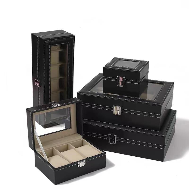 PU Leather Watch Display and Storage Box