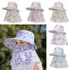Fashion Sunshade Fisherman Hat Breathable Adjustable Sun Protection Hat Full Wrap UV Protection Wide Brim Hat Summer Outdoor