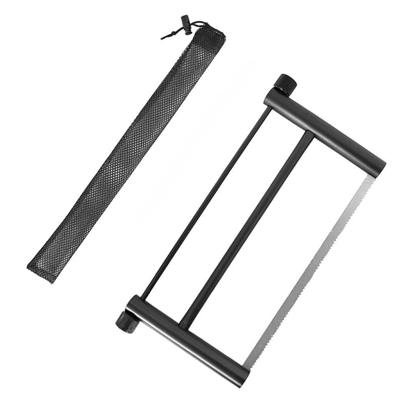 Backpacking Camping Pruning Tree Hand Saw Folding Bow Saw Folding Pocket Wood Saw Hunting Collapsible Survival Saw