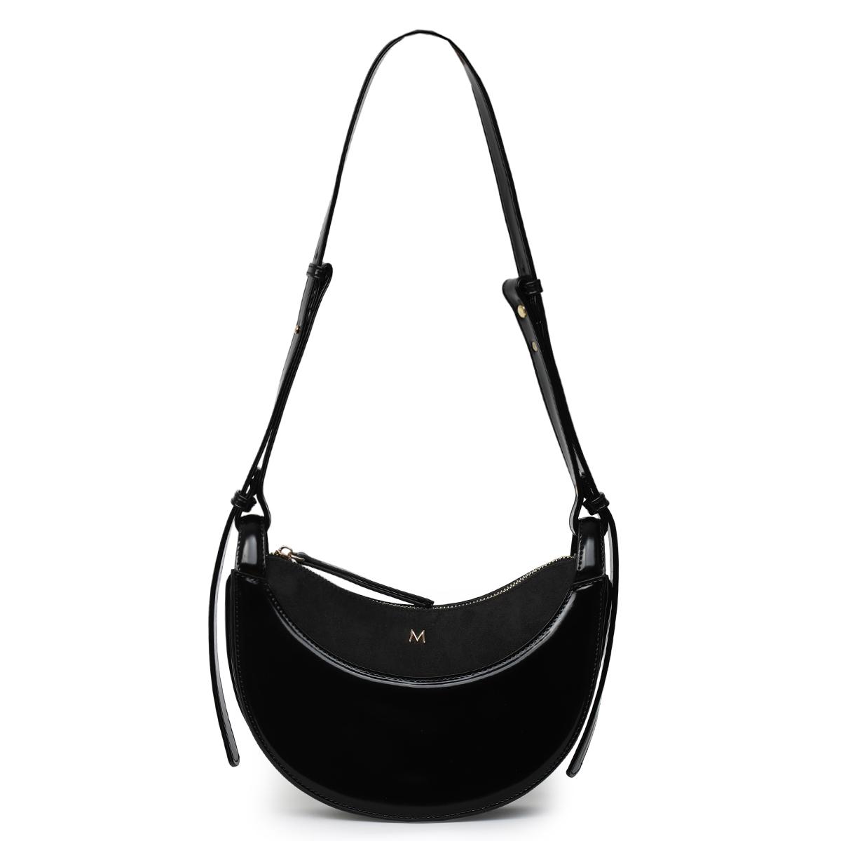 

Чорна жіноча сумка через плече Matmazel Achernar