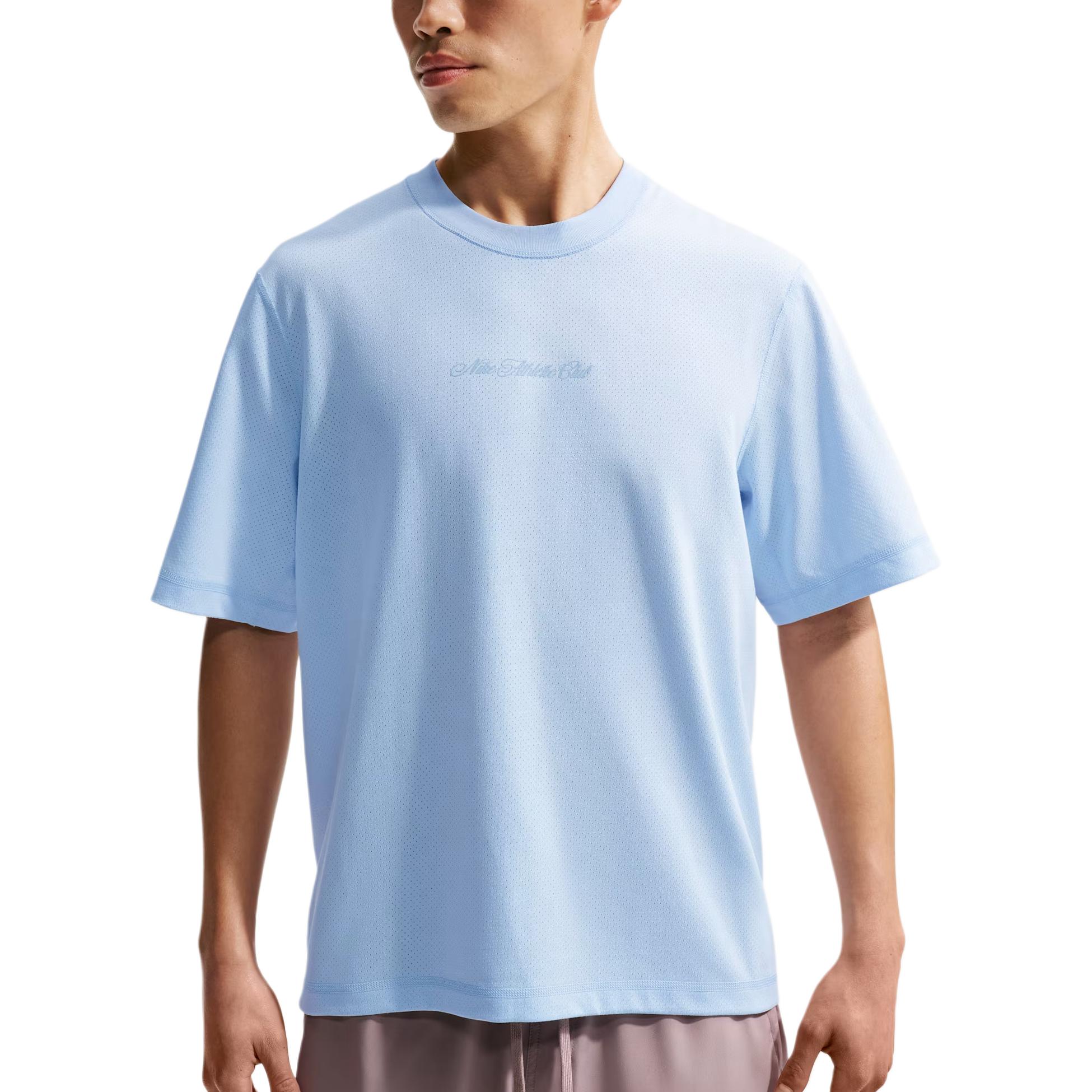 

Nike Primary N.A.C. Мужская дышащая футболка с круглым вырезом, с коротким рукавом, быстросохнущая, для тренировок, пуловер, топ IF2811-407 S