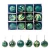 12-piece Christmas Tree Decorations 6cm Decorative Decorative Baubles Hanging Ornaments Hanging 2026 New Ornaments Christma H3D0