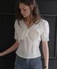DEHEVE Twist Breeze Blouse [White]