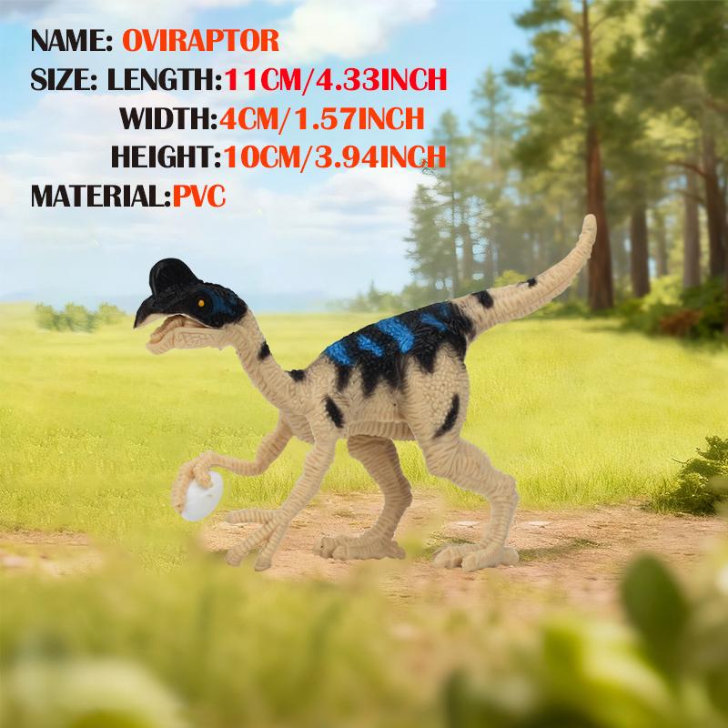 Jurassic Dinosaur Animals Model Action Model Tyrannosaurus Rex Pterosaur Triceratops Collection Educational Kid Toy Boy Present