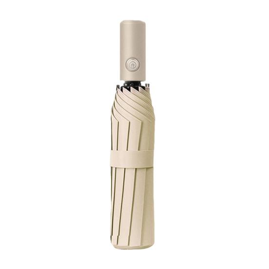 Automatic Folding Umbrella Sun Blocking UV Protection Tri-fold Umbrella Waterproof Windproof Portable Men Women Sun Rain Umbrella
