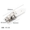 4pcs/Set High-Grade Metal Buttons Ladies Mink Fur Coat Duckbill Diamond Buttons Buckles Concealed Buckle Invisible Button