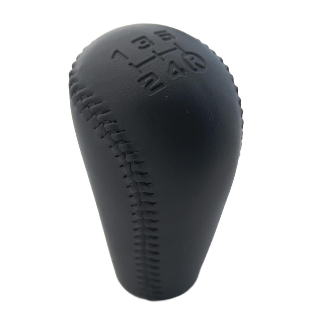HAMILO Shift Knob Gear Knob MT Car Custom PU Leather Stitch Universal Type 5-Speed