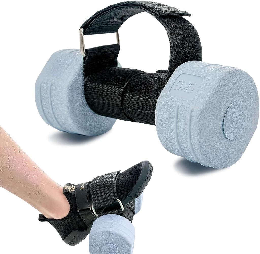 Adjustable Ankle Straps for Strength Training & Yoga - Leg Slimming Support