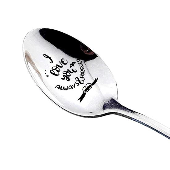 Long Handgrip Meal Spoon Wedding Banquet Large Dessert Mirror Surface Easy Clean
