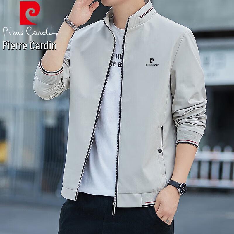 Pierre Cardin Męska kurtka biznesowo-casualowa ze stójką