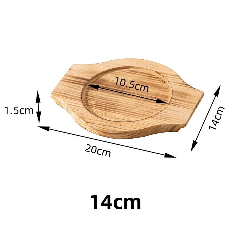 Wood Pot Holder Wooden Trivets Bowl Trivet Hot Stone pot Mat Korean Dolsot Plate Base Placemat Bibimbap Coaster Pan Dish board