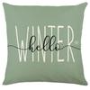 Spring and Summer Pillowcase Bedroom Living Room Sofa Pillowcase Linen Floral Decoration Pillow Cushion