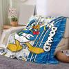 Manta de Pato Donald Ultra Suave, Cálida, Acogedora para Sala de Estar, Sofá, Accesorio de Viaje para las Cuatro Estaciones Personaje de Dibujos Animados Lindo Decoración del Hogar