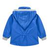 Boys Girls Lightweight Breathable Raincoat Hooded Rain Jacket Windbreaker Easy To Fold Detachable Hat Coat