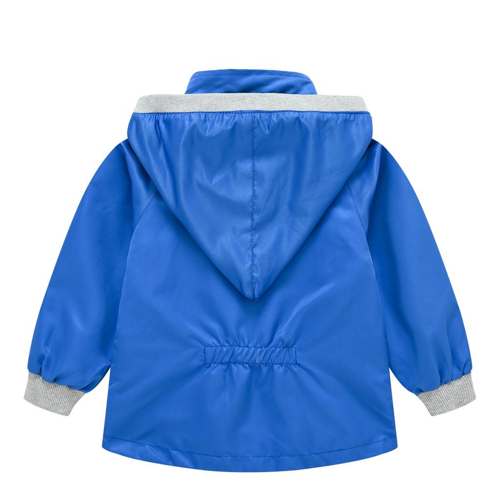 Boys Girls Lightweight Breathable Raincoat Hooded Rain Jacket Windbreaker Easy To Fold Detachable Hat Coat