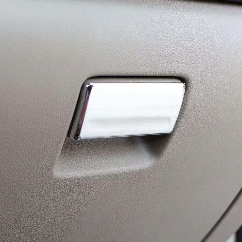 1pc Car Storage Box Decorative Trim Sticker Glove Box Buckle Handle Cover Auto Accessories for Ford Focus 2 MK2 2005 - 2011